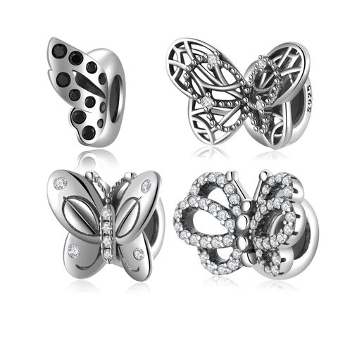 Streetwear Butterfly Sterling Silver Wholesale Jewelry Accessories