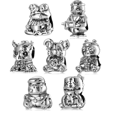 Gothic Cool Style Cartoon Sterling Silver Wholesale Jewelry Accessories