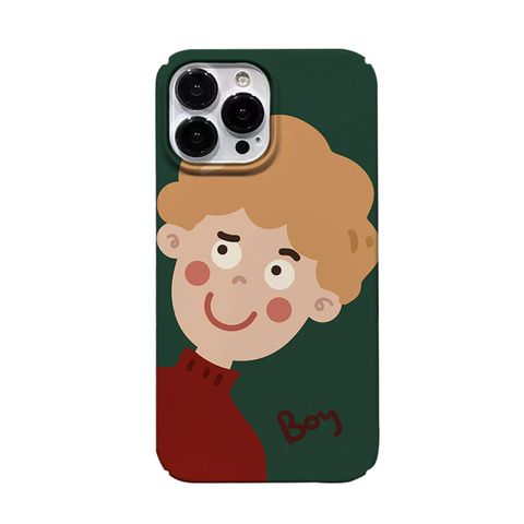Casual Cartoon Style Portrait Tpu   Phone Cases