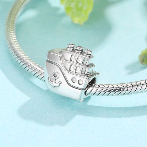 Simple Style Solid Color Sterling Silver Wholesale Jewelry Accessories