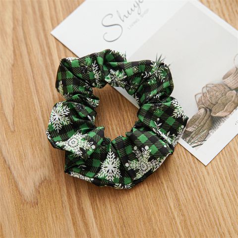 Romantic Santa Claus Cloth Handmade Hair Tie