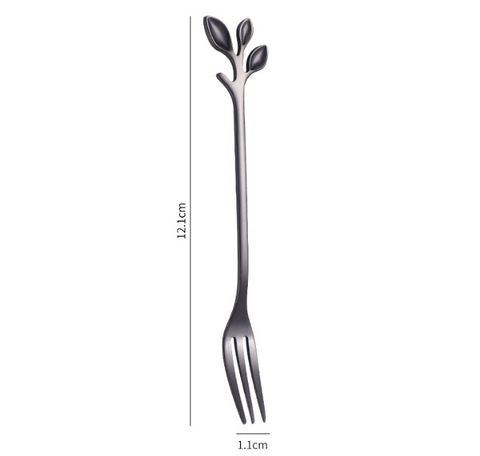Casual Flower Stainless Steel Spoon