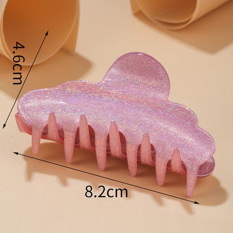 Simple Style Sparkly Acetic Acid Sheets Handmade Hair Claws