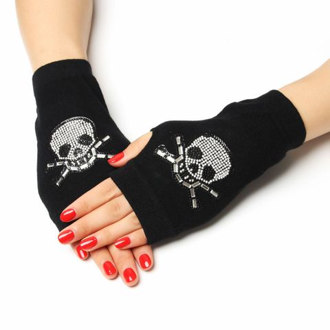 Unisex Einfacher Stil Stern Rose Schädel Handschuhe 1 Paar