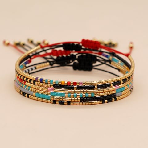 Casual Retro Multicolor Seed Bead Wholesale Bracelets