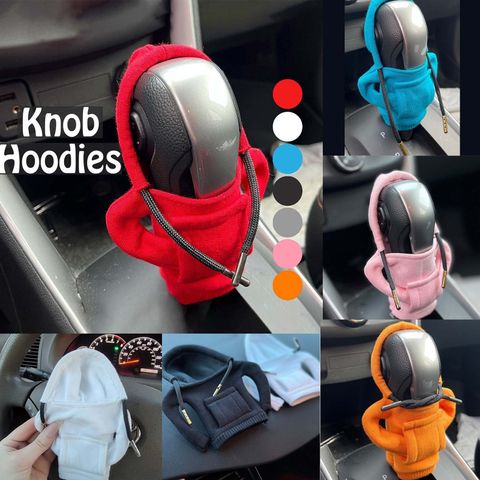 Creative Car Gear Lever Hooded Cover Small Sweatshirt Decoration