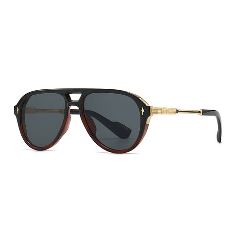 Retro Streetwear Geometric Pc Square Full Frame Glasses