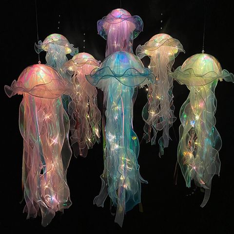 Lindo Medusas El Plastico Fiesta Luces De Noche