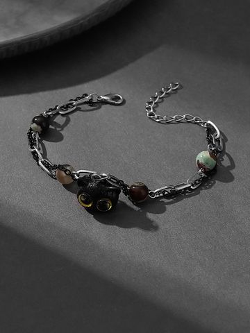 Süß Katze Kunstharz Unisex Armbänder