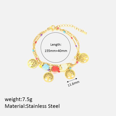 Shiny Butterfly 304 Stainless Steel Bracelets In Bulk