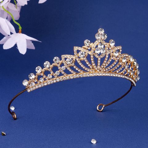 Sweet Crown Alloy Diamond Crown