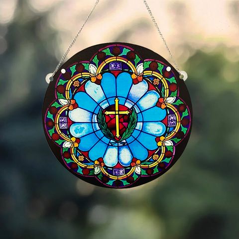 Pascua De Resurrección Retro Cruz · Arílico Interior Adornos Colgantes