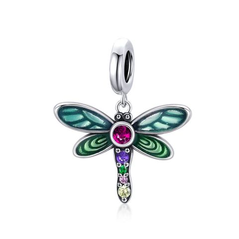 Elegant Lady Animal Bee Dragonfly Zircon Sterling Silver Wholesale Jewelry Accessories