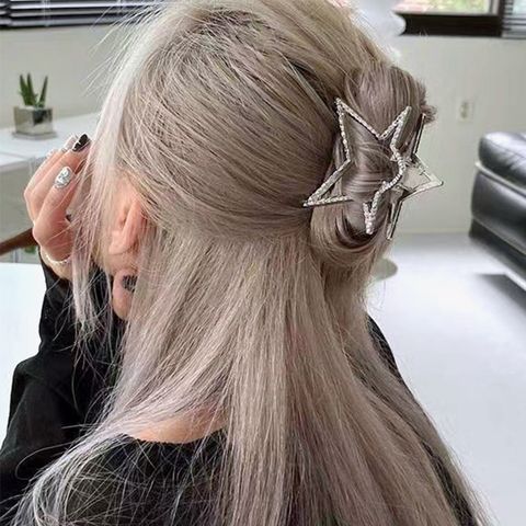 Women's Y2k Pentagram Metal Hair Claws