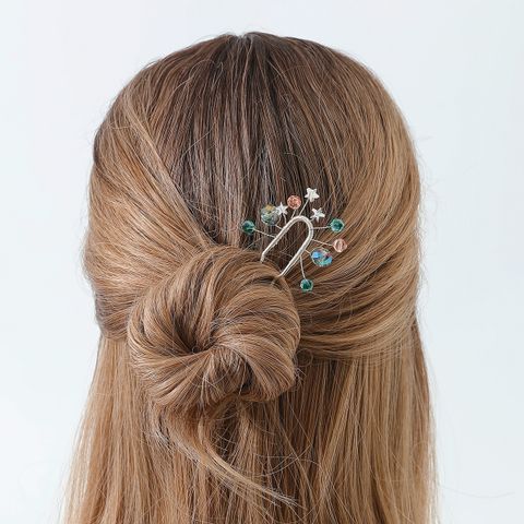 Sweet Star Alloy Plating Hairpin