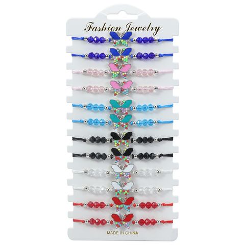 Lady Butterfly Jade Line Women's Bracelets
