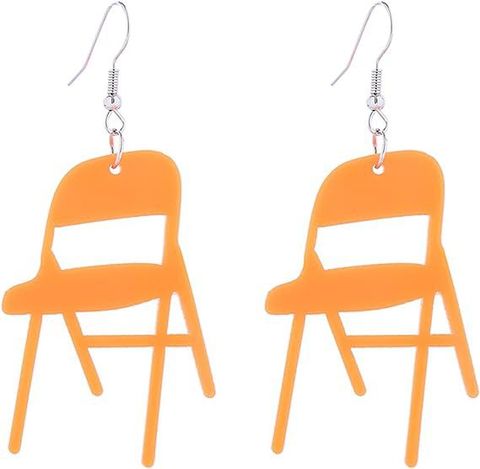 Wholesale Jewelry Simple Style Chair Arylic Handmade Drop Earrings