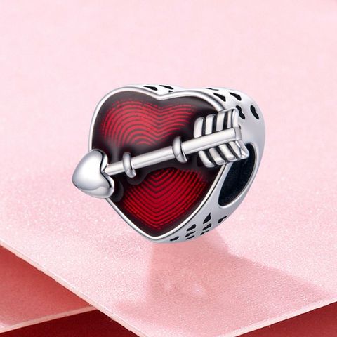 Casual Heart Shape Sterling Silver Jewelry Accessories