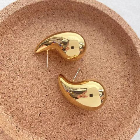 1 Pair Sweet Water Droplets Resin Ear Studs