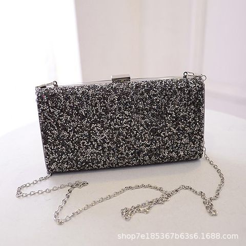 Silk Solid Color Square Evening Bags
