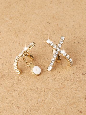 1 Pair Ig Style Simple Style Letter Zinc Alloy Ear Cuffs