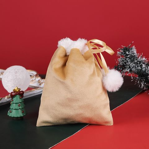 Christmas Simple Style Solid Color Cloth Party Festival Gift Wrapping Supplies