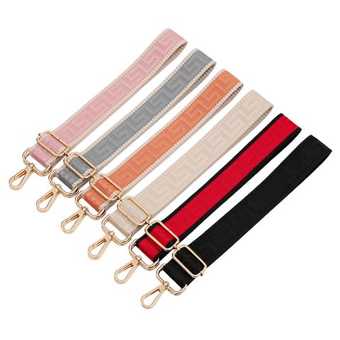 Polyester Color Block Bag Strap