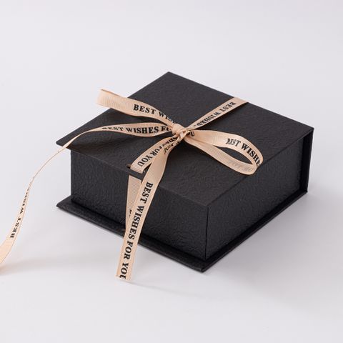 Simple Style Solid Color Paper Jewelry Boxes