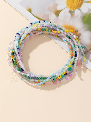 Vacation Colorful Beaded Beaded Beads Women's Necklace