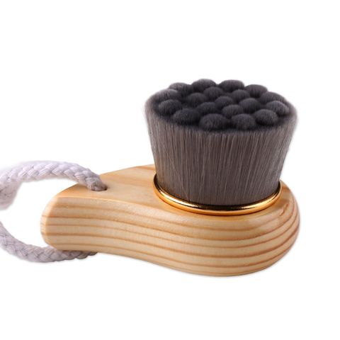 Beech Wooden Handle Facial Cleansing Brush