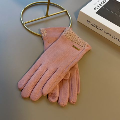 Women's Simple Style Solid Color Gloves 1 Pair