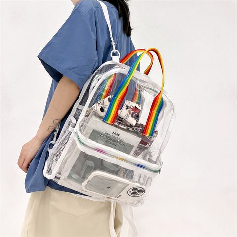 Waterproof Solid Color Casual Women's Backpack
