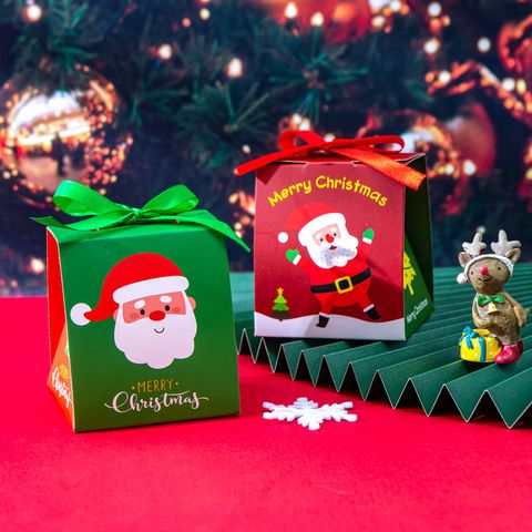 Christmas Cute Christmas Hat Christmas Tree Santa Claus Paper Daily Gift Wrapping Supplies