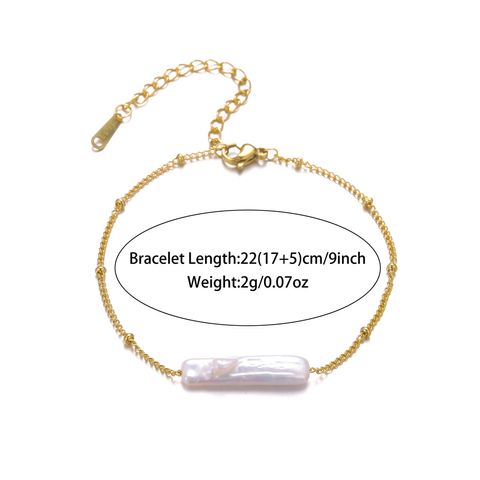 Wholesale Sweet Geometric Stainless Steel Bracelets Necklace