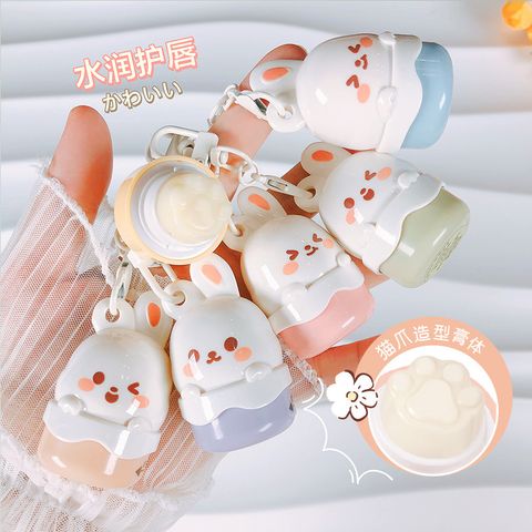 Cute Rabbit Plastic Lip Balm