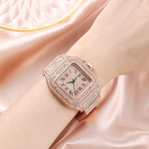 Glam Solid Color Butterfly Double Snap Quartz Women's Watches