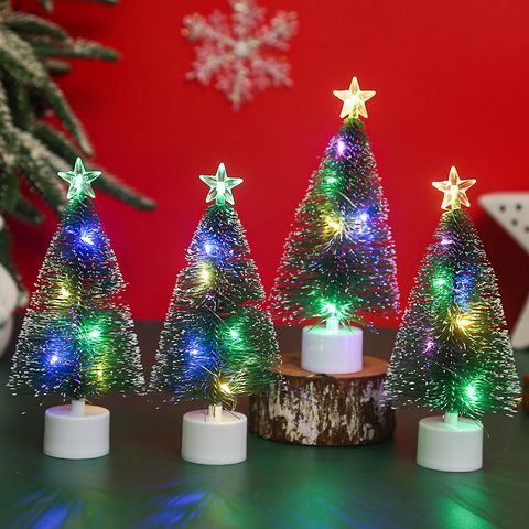 Christmas Cute Christmas Tree Pvc Party Festival Ornaments