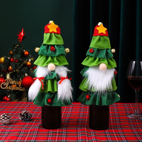 Christmas Luxurious Christmas Tree Santa Claus Cloth Daily Festival Decorative Props