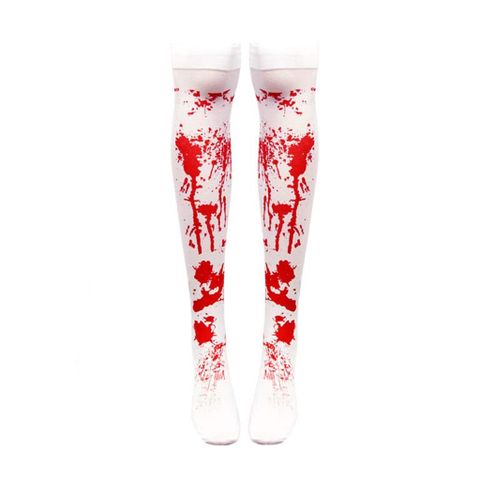 Unisex Funny Cool Style Blood Stains Gloves Socks 1 Pair