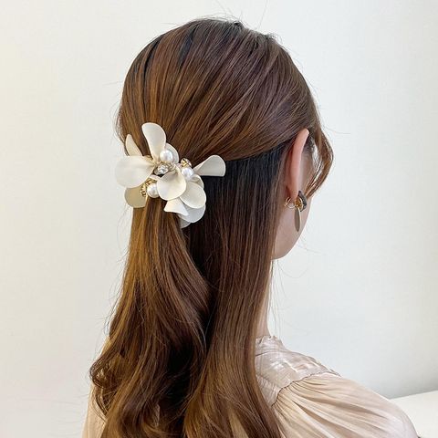 Elegant Flower Cloth Hair Tie