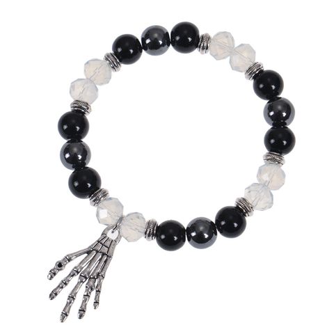 Classic Style Spider Artificial Crystal Agate Metal Beaded Women's Bracelets