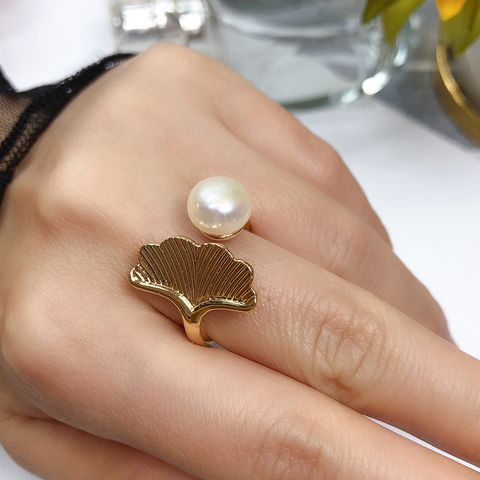 Simple Style Round Alloy Rings In Bulk
