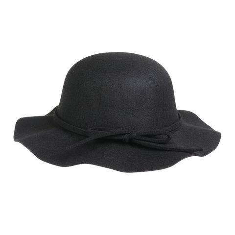 Women's Elegant Basic Lady Solid Color Big Eaves Sun Hat