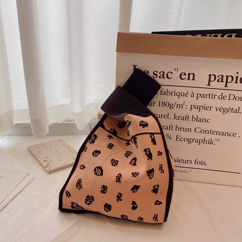 Women's Small All Seasons Polyester Animal Cute Square Open Handbag