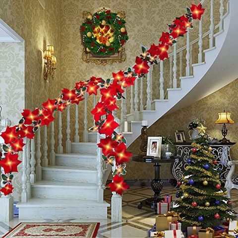 Christmas Simple Style Color Block Pvc Party Lightings