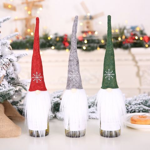 Christmas Simple Style Color Block Cloth Plush Holiday Daily Decorative Props
