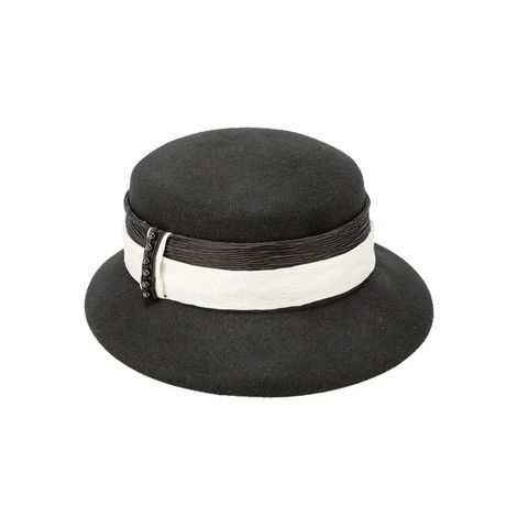Women's Elegant Solid Color Wide Eaves Beret Hat