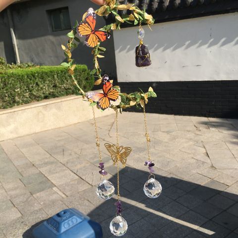 Pastoral Moon Crystal Wind Chime