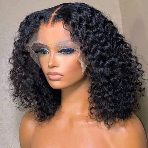Women's Elegant Simple Style Casual Street High Temperature Wire Centre Parting Short Curly Hair Wigs