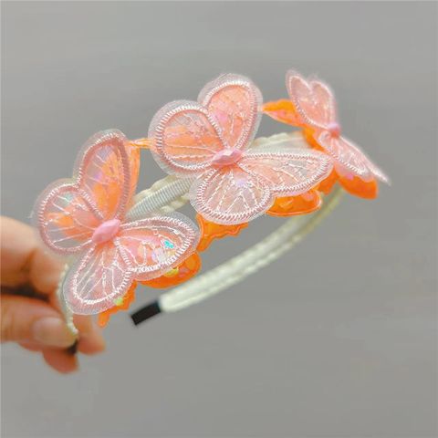 Sweet Butterfly Cloth Hair Clip Hair Band